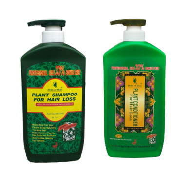 Family Size Deity of Hair Plant Shampoo & Conditioner for Hair Loss set