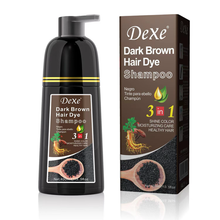 Dexe Professional Size Dark Brown Hair Shampoo