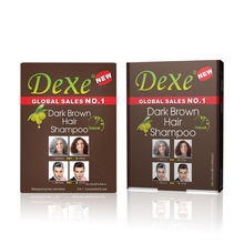 Dexe Dark Brown Hair Shampoo - 3 pk